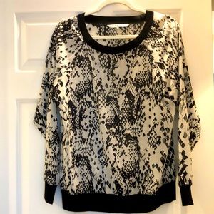 Trina Turk Silk Pull Over Top